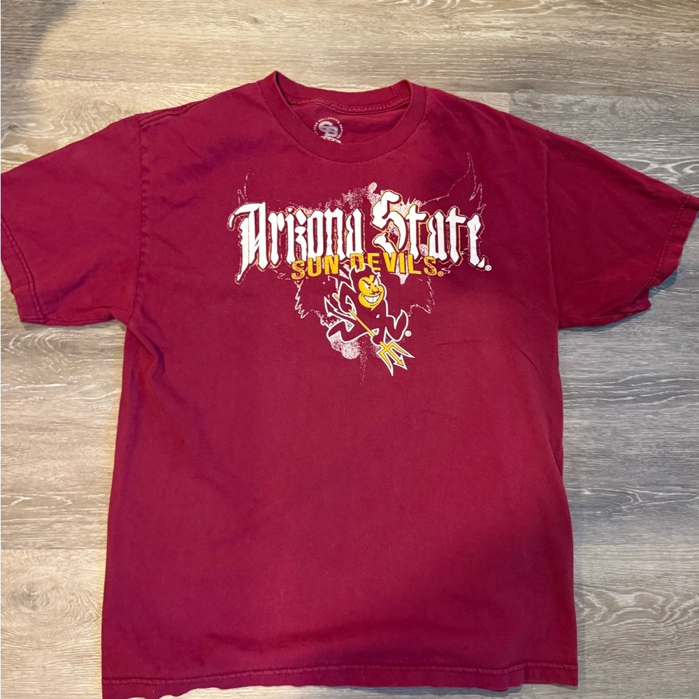 Arizona State Sun Devils Maroon Graphic Tee